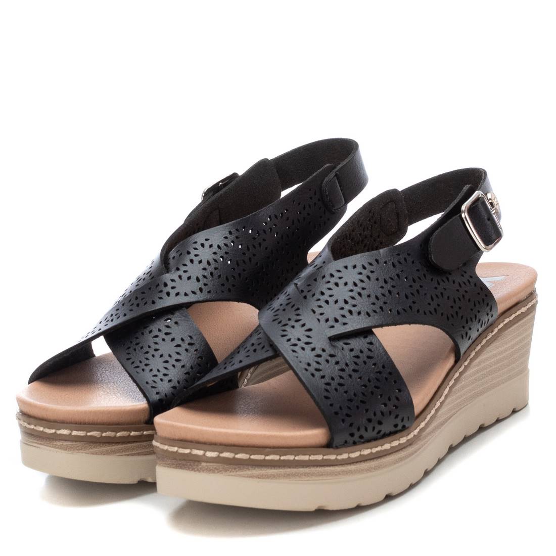 Lmar Black Sandals