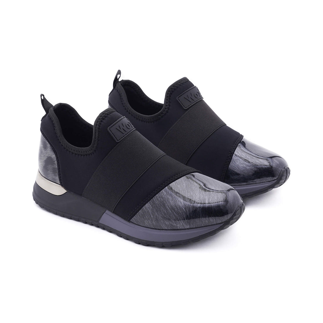 Modica Black Gray Sneakers