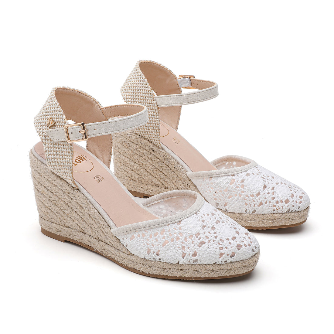 Joy White Espadrilles