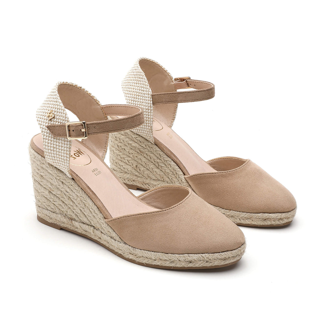 Joy Taupe Espadrilles