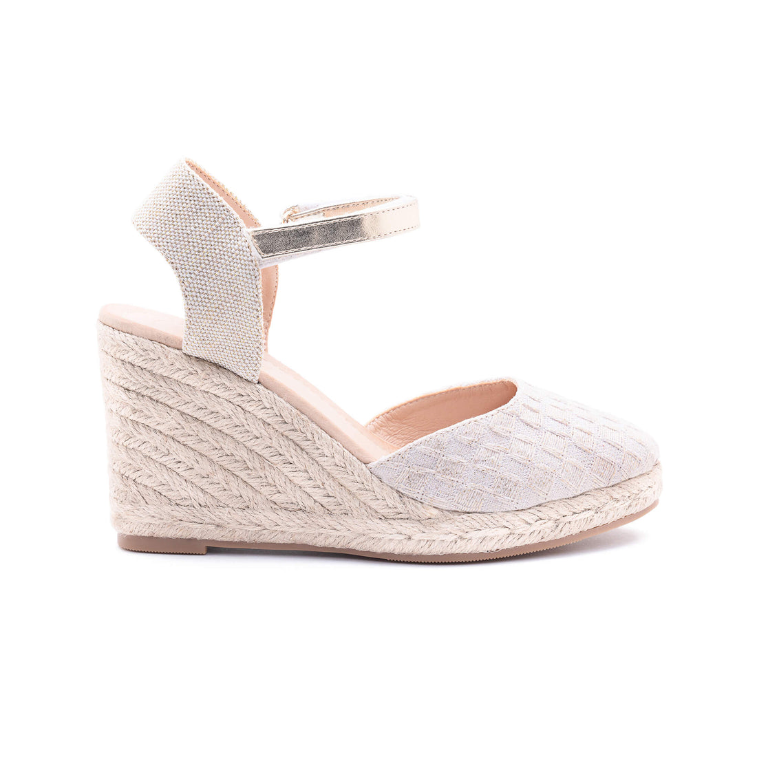 Mary Light Gold Espadrille