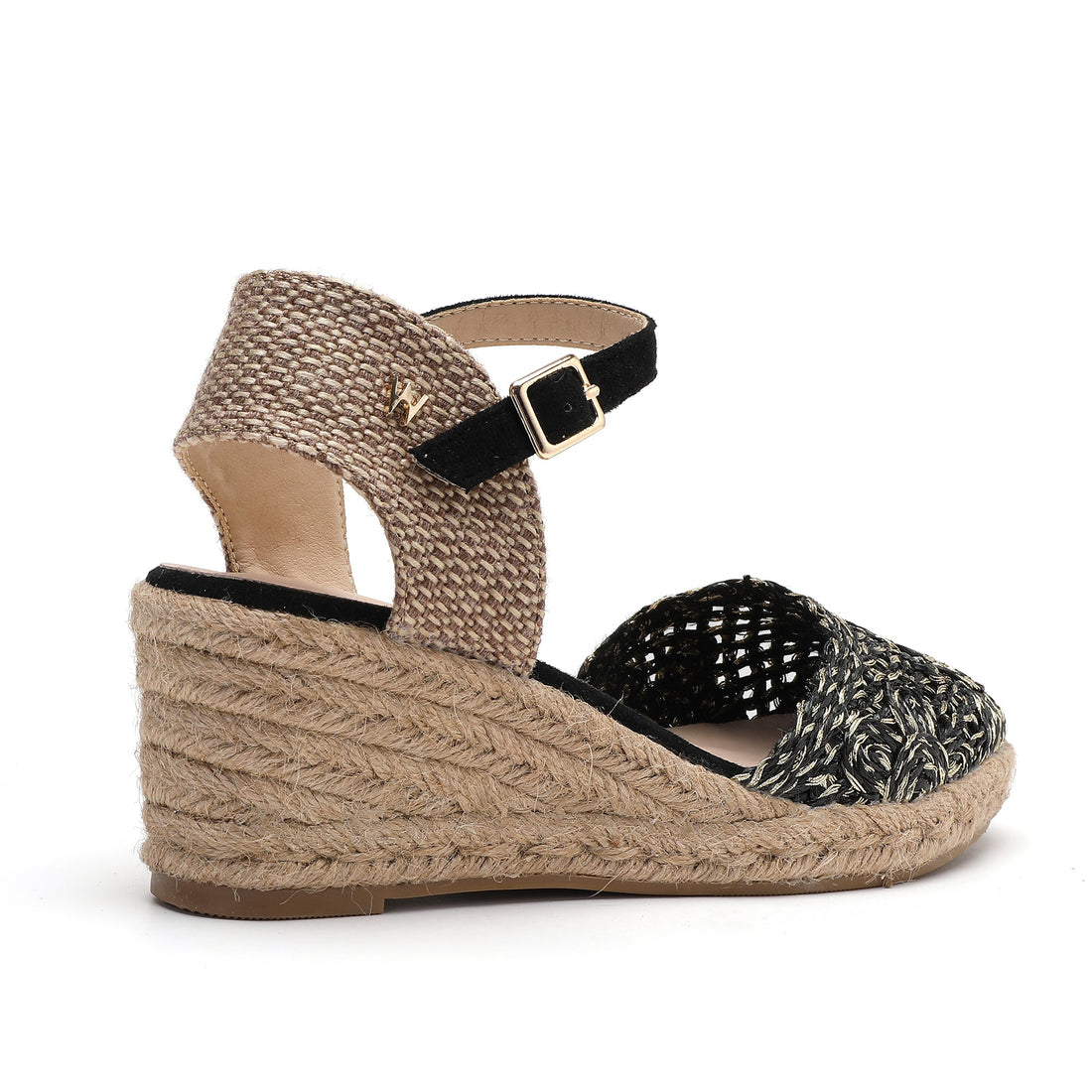 Kelly Black Espadrilles