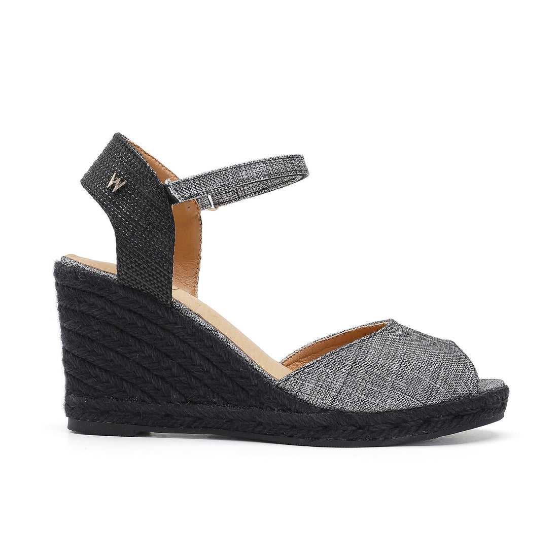 Flora Black Espadrilles