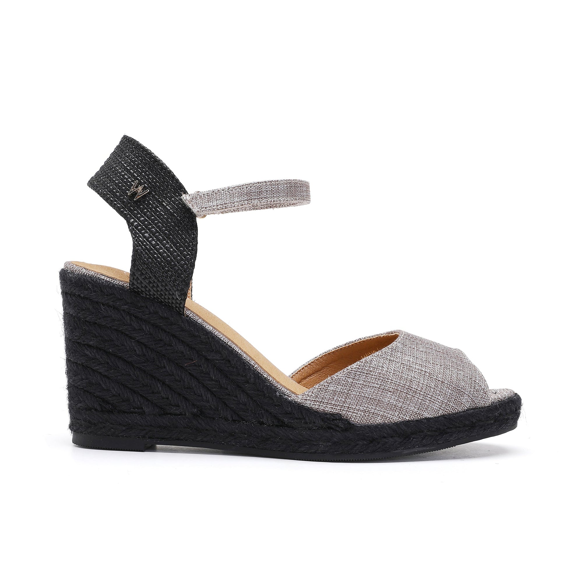 Flora Grey Espadrilles