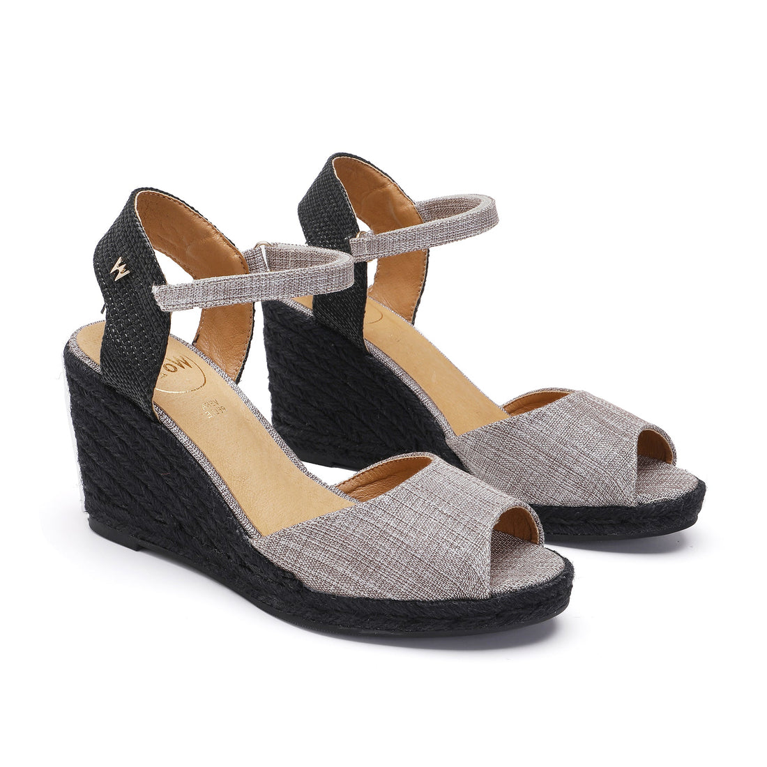 Flora Grey Espadrilles