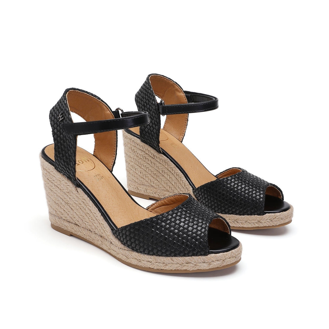 Flora Black Espadrilles