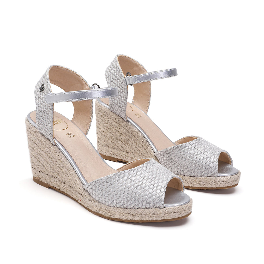 Flora Grey Espadrilles