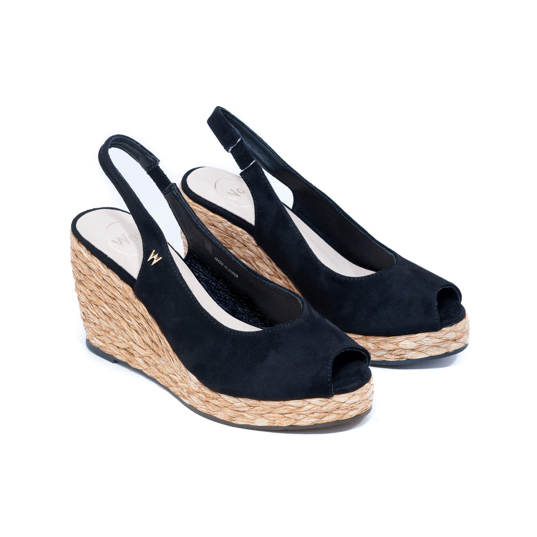 Giulia Black Espadrilles