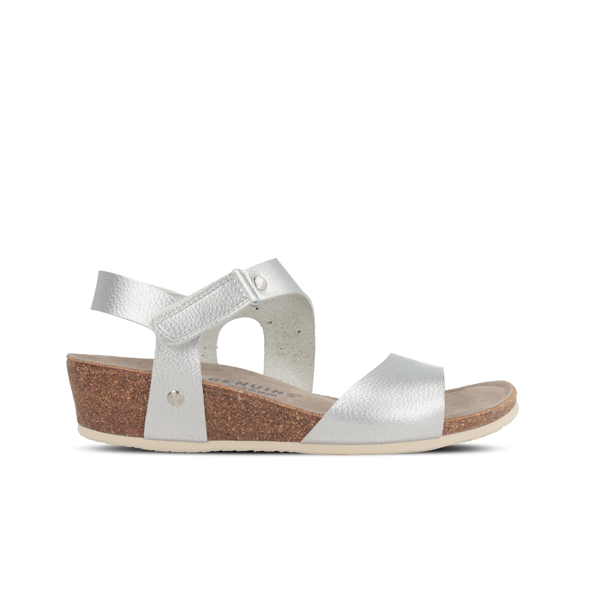 Teo Silver Sandals